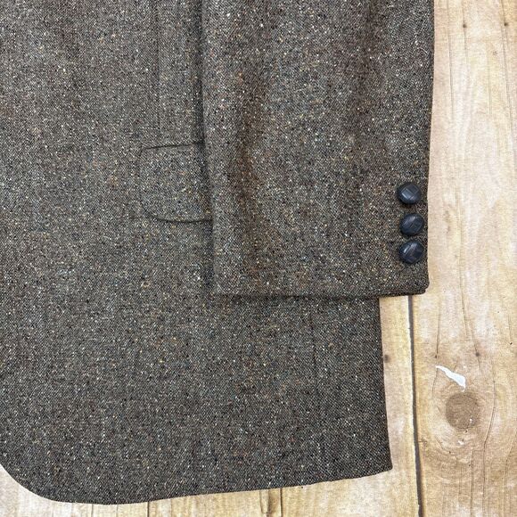 Beretta Shooting Jacket Tweed Hunting Jacket Blazer Sport Coat Wool Speckled XL - Picture 8 of 9